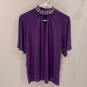 Purple MK Blouse